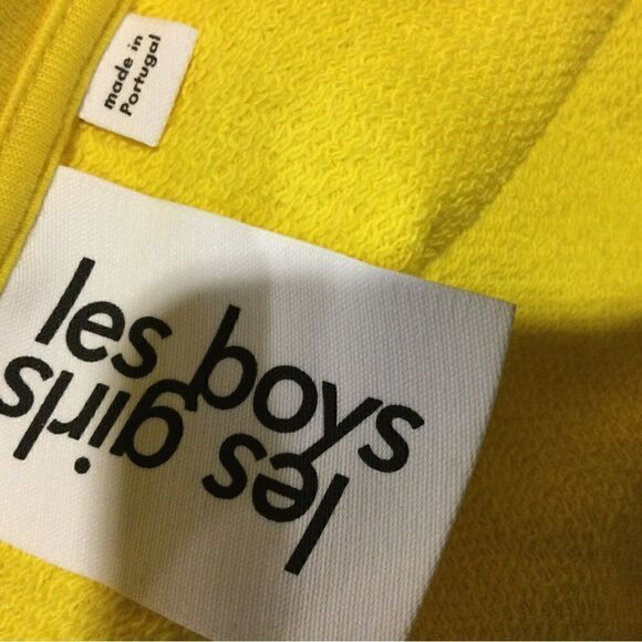 LES BOYS LES GIRLS Yellow Hoodie - Picture 6 of 9